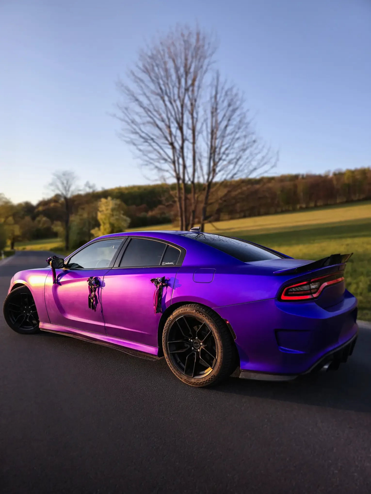 Dodge Charger do prywatnego transportu - bok auta